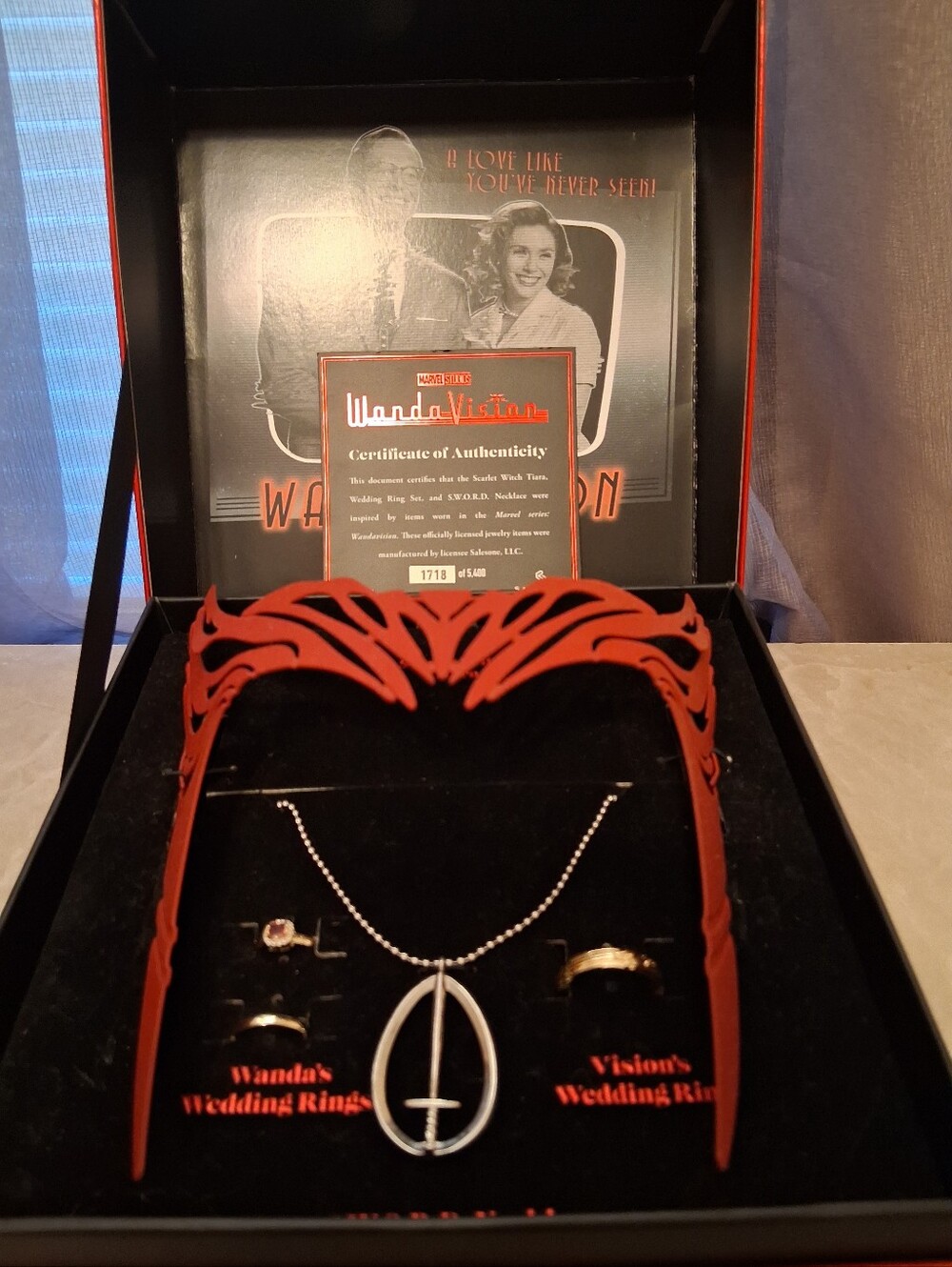 Marvel WandaVision Jewelry Boxset